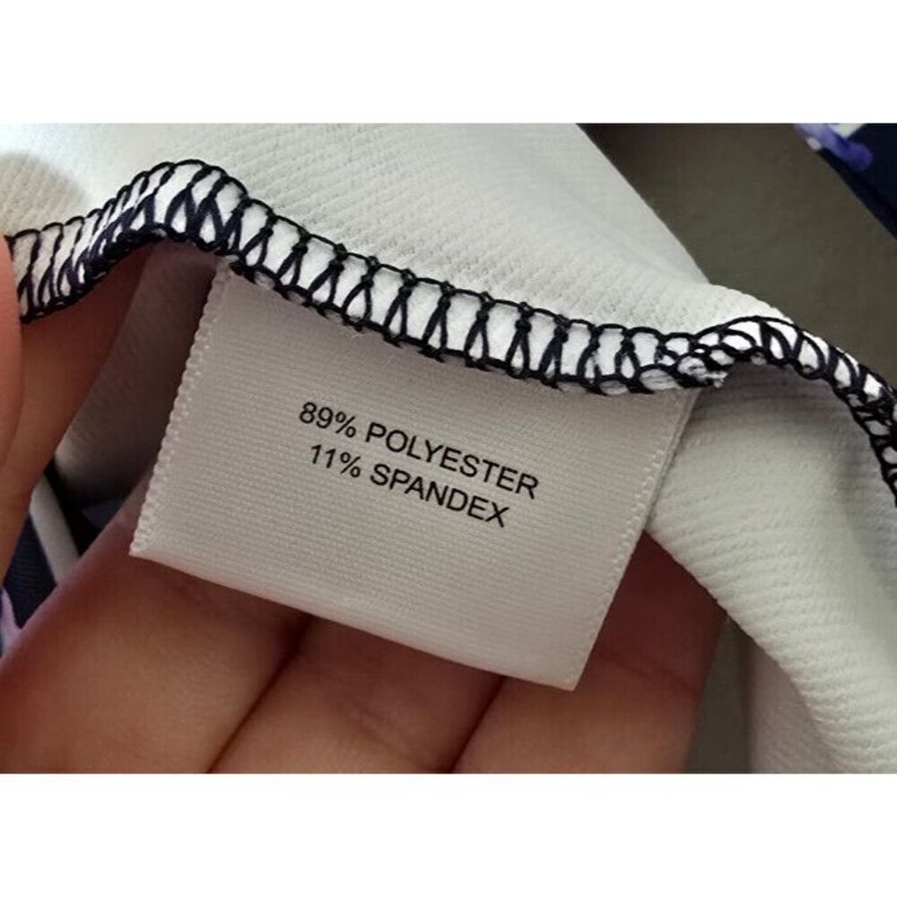 Peter Millar Womens Golf Birdie Sweatshirt M Purple Floral UPF Activewear Sport - Picture 10 of 14